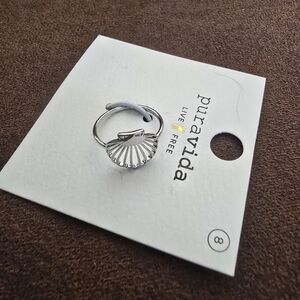 Pura Vida Silver Seashell Ring